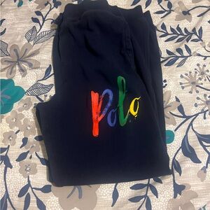 Boy’s Polo by Ralph Lauren Navy Blue Sweatpants size L (14-16)